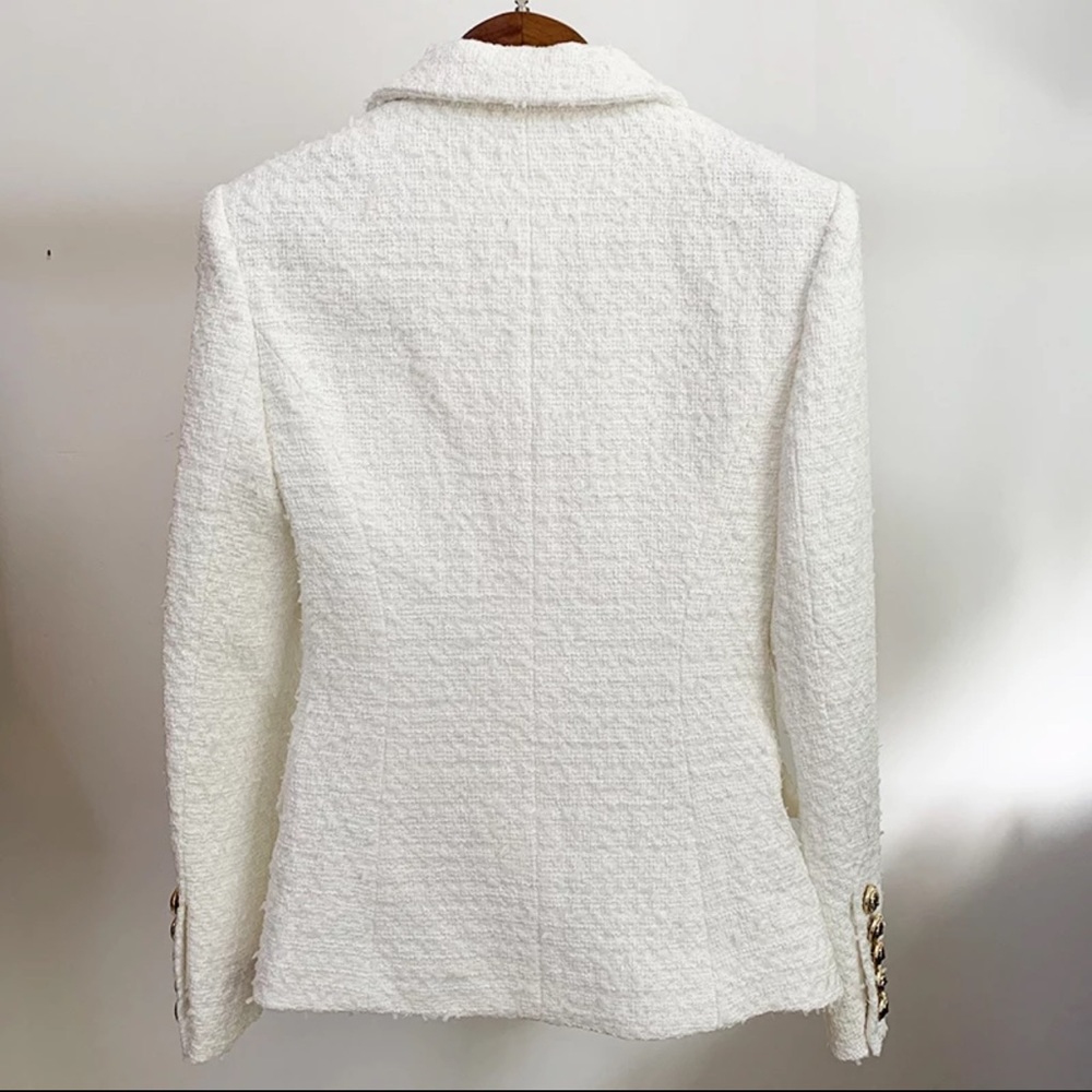 Balmain Inspired Double Breasted Goldbutton Blazer - image 2